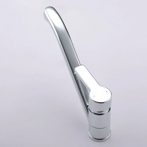 Смеситель для кухни IDDIS Sena с поворотным изливом SENSB00i05 (детальная фотография), современные, hi-tech