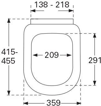 Крышка-сидение с микролифтом Villeroy & Boch Subway альпийский белый 9M55S101 (детальная фотография) index_2