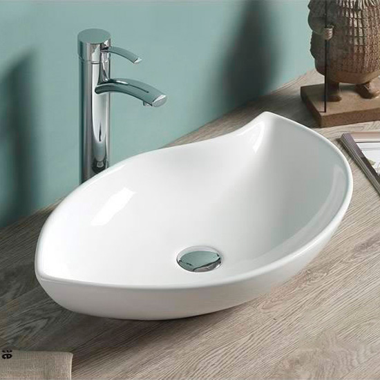 Раковина Velvex 60 см белая 78261 (детальная фотография), современные, hi-tech