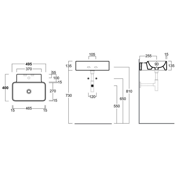 Схема (детальная фотография), прямоугольной формы