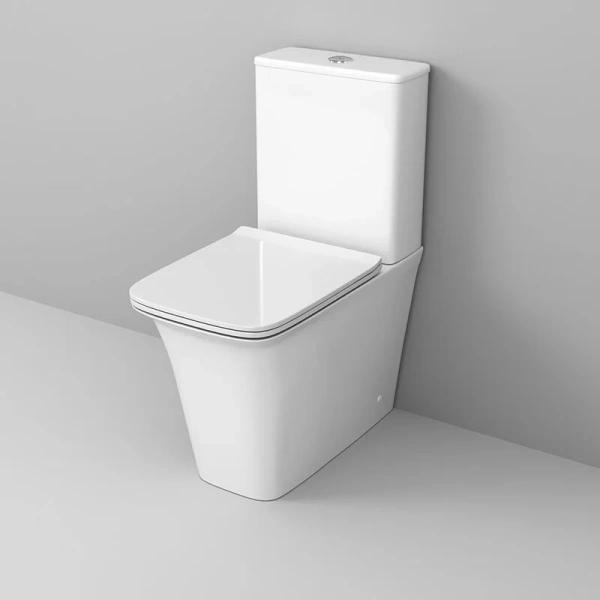 Унитаз компакт Grossman Galaxy белый GR-4468S (детальная фотография), напольные