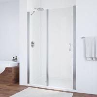 Душевая дверь профиль глянцевый хром стекло прозрачное Vegas-glass