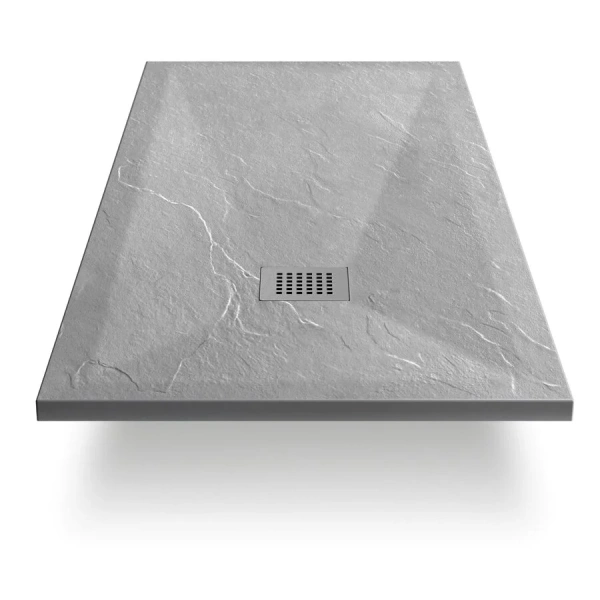 Душевой поддон Vincea 120х100 см серый VST-4SR1012G (детальная фотография), из искусственного камня