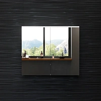 Зеркальный шкаф с подсветкой Am.Pm Spirit 80 см белый