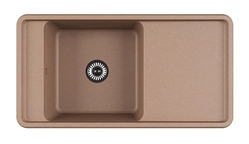 Мойка для кухни Акватон Беллис 97 см латте - фото 2