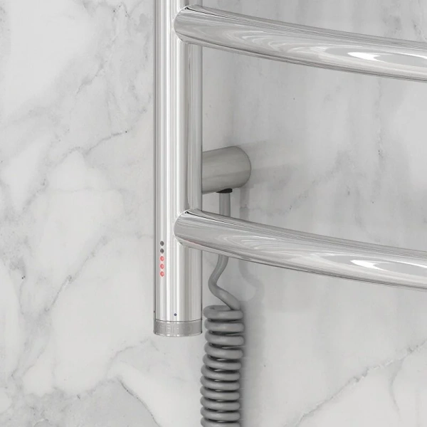 Полотенцесушитель электрический Сунержа Галант 4.0 50х60 см правый, без покрытия 00-0831-6050 (детальная фотография), настенные