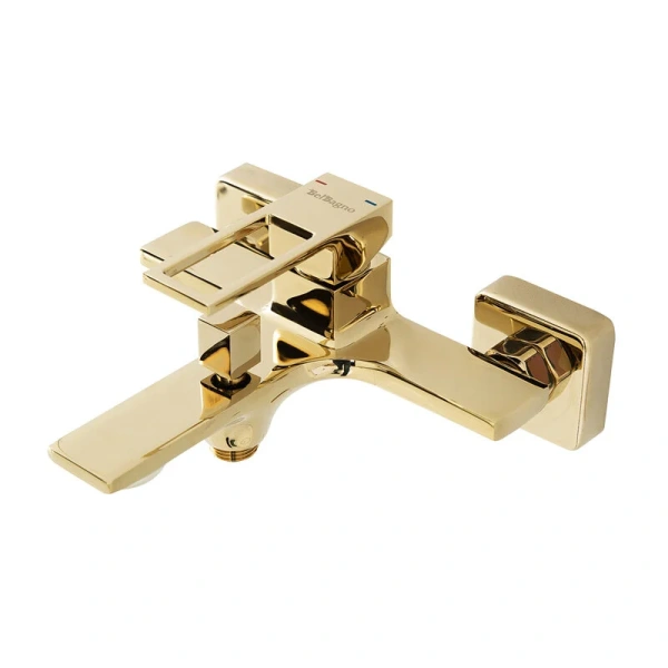 Смеситель для ванны BelBagno Luce золото LUC-VAS-ORO (детальная фотография)