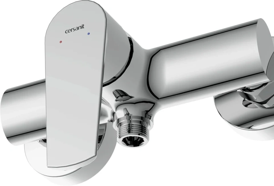 Смеситель для душа Cersanit Moduo хром 64099 (детальная фотография), современные, hi-tech