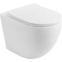 Унитаз напольный BelBagno Sfera-R безободковый