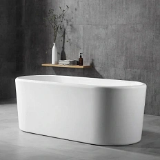 Ванна акриловая Abber 160x70 см белая