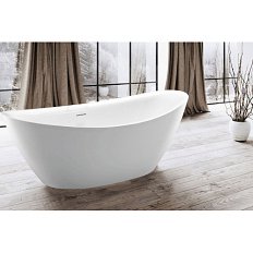 Ванна акриловая Vincea 180x85 см белая