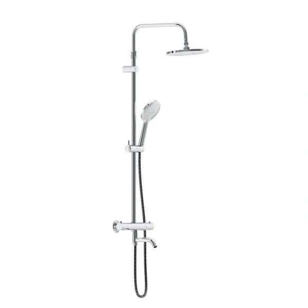 Душевая стойка Damixa Jupiter 977810 с термостатом (детальная фотография)