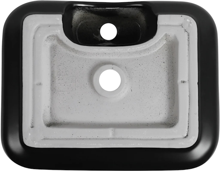 Раковина Aquanet Soul 50 см черная SOUL-2-MB (детальная фотография), черные