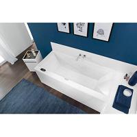 Ванна квариловая Villeroy & Boch Squaro Edge 12 160х75 см с ножками белая