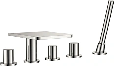 Смеситель на борт ванны Cezares Cascado с внутренней частью