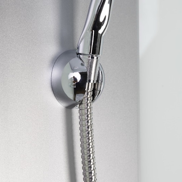 Душевая кабина Niagara Eco 100x100 см стекло матовое 43021423 (детальная фотография), со стеклянными задними стенками