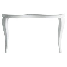 Консоль под раковину, массив берёзы, цвет Bianco Lucido, Simas Lante LAM120 BI