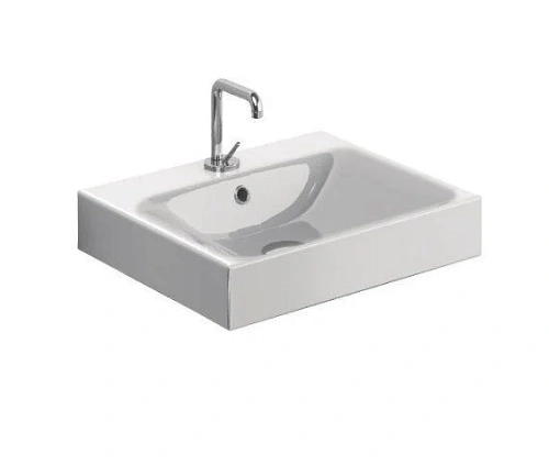 Раковина Kerasan Cento 50 см белая - фото 1