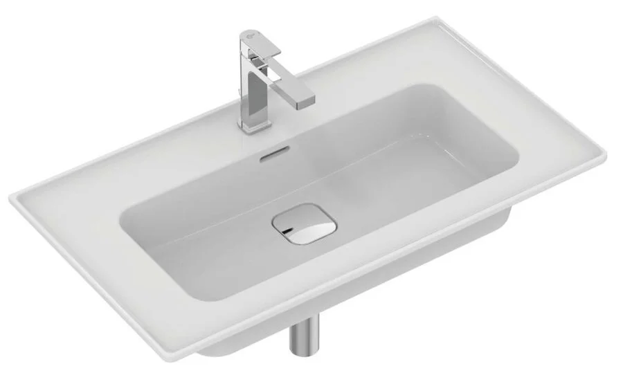 Раковина Ideal Standard Strada II 84 см прямоугольная T300301 (детальная фотография), прямоугольной формы