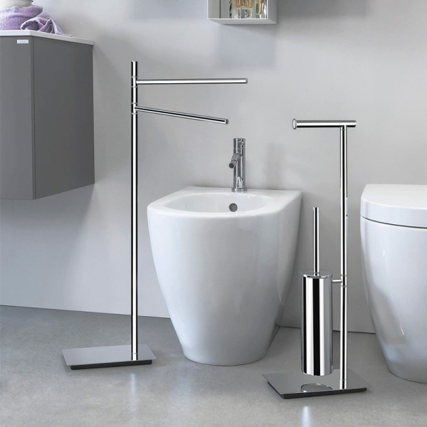 Стойка для ванной Colombo Square напольная B9907 (детальная фотография), современные, hi-tech