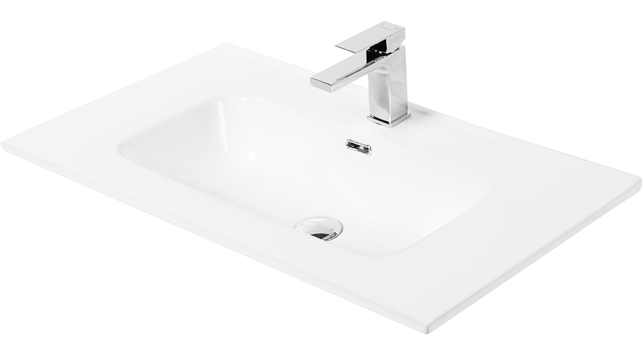 Раковина мебельная BelBagno 80 см керамическая BB800ETL (детальная фотография), в наличии