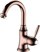 Смеситель для  раковины, розовое золото Lemark Spark LM6707RG