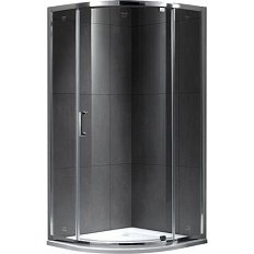 Душевой уголок Gemy Sunny Bay 80x80 см профиль хром