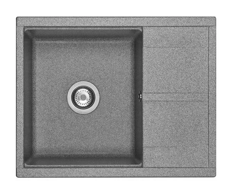 Мойка для кухни Акватон Делия 65 см серая 1A718632DE230 (детальная фотография)