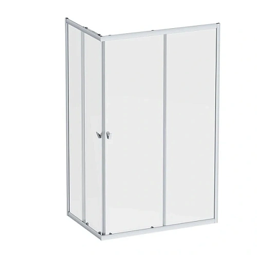 Душевой уголок Am.Pm Sunny 120x80 см хром матовый - фото 1