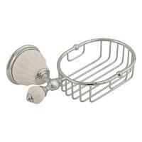 Решетка для ванной Migliore Olivia белая керамика, хром