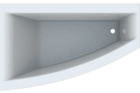 Ванна акриловая Geberit Renova Plan R/L, 160 х 100 см, белая