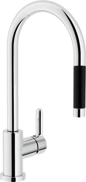 Смеситель для кухни Nobili ABC хром AB87137/1CR (детальная фотография), современные, hi-tech