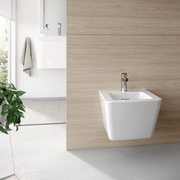 Биде подвесное TOTO SP белое B532E#XW (детальная фотография), современные, hi-tech