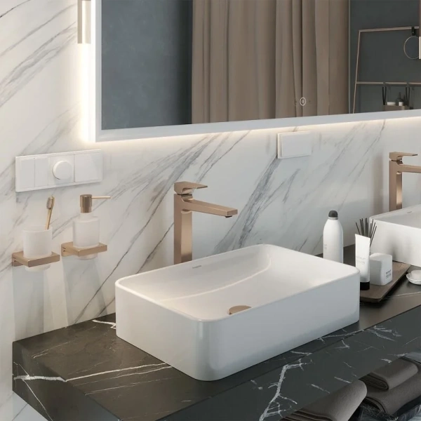 Раковина Hansgrohe Xuniva Q 55 см белая 60168450 (детальная фотография), 55 см