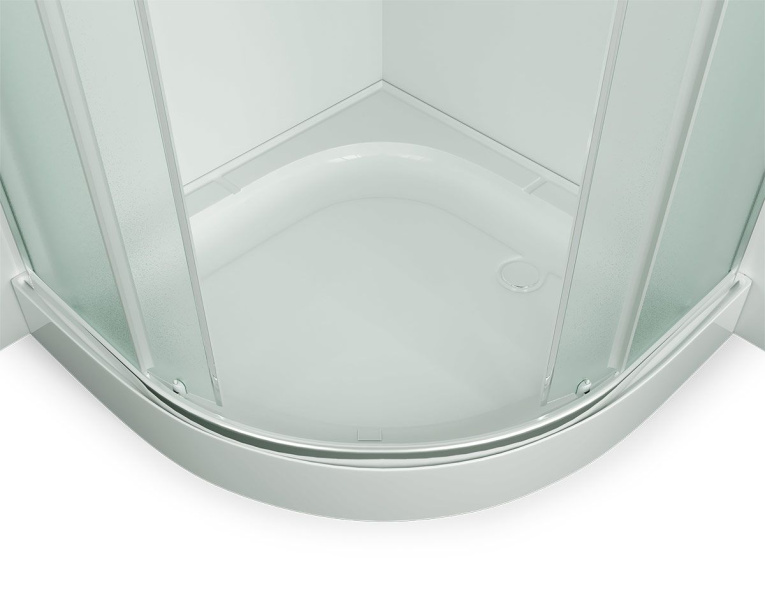 Душевой уголок, стекло матовое, Erlit Comfort ER0508-C3 (детальная фотография), по запросу