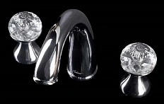 Смеситель для раковины Boheme Flora округлый