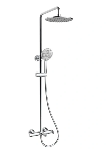 Душевая стойка Vincea Rondo хром VSFS-1R1CH (детальная фотография)