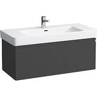 Тумба под раковину подвесная Laufen Pro S 101 см цвет графит