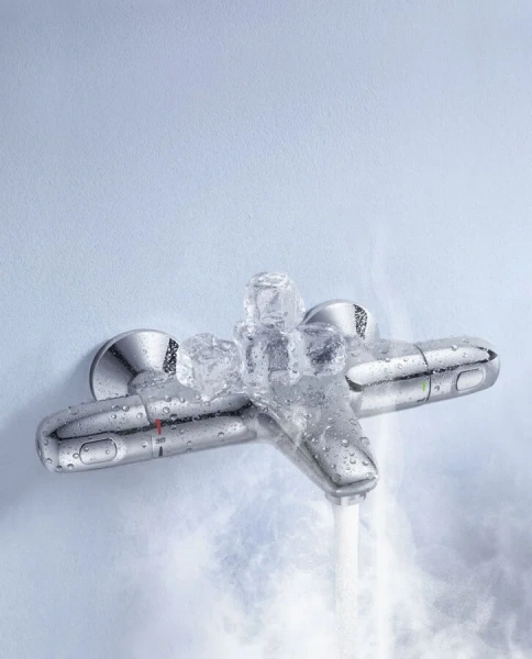 Термостатический смеситель для ванны Grohe Grohtherm 1000 new 34155003 (детальная фотография), настенные