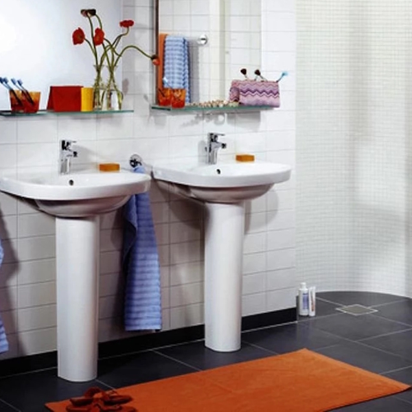 Раковина подвесная Gustavsberg Nautic 55659901 65х50x20.5 см (детальная фотография), 65 см