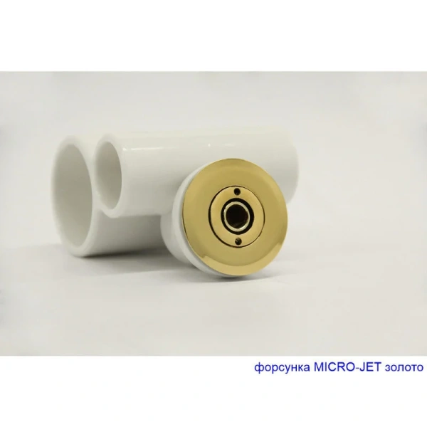 Ванна гидромассажная Excellent Sekwana Ultra Nano 170 x 75 см, цвет белый/золото, WAEX.SEK17.ULTRATNANO.GL (детальная фотография), современныe, hi-tech