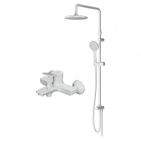 Душевой комплект Am.Pm X-Joy белый матовый