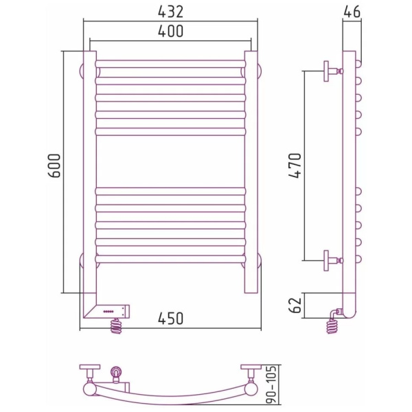Схема (детальная фотография), современные, hi-tech