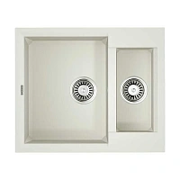 Мойка для кухни Omoikiri Sakaime 60-2-WH 60 см белая