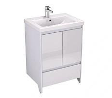 Тумба с раковиной напольная Velvex Klaufs tnKLA.60.2D.1Y-61 60 см МДФ