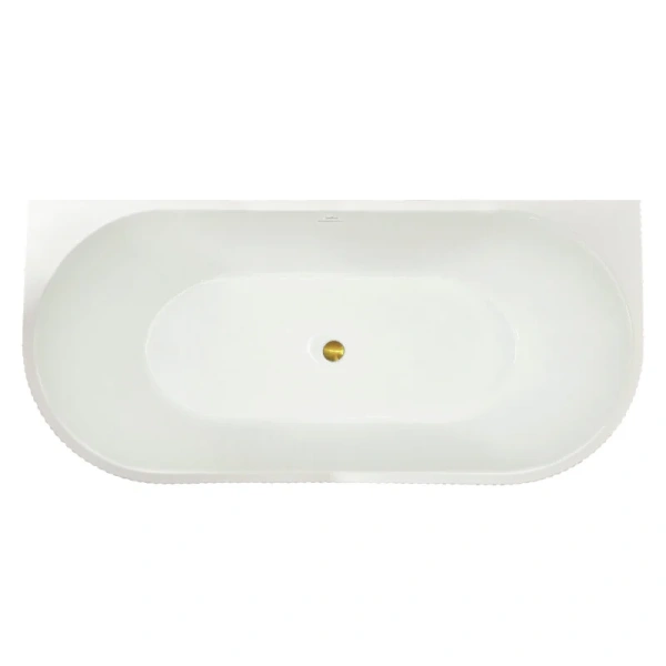 Ванна акриловая Royal Bath Nero RB611900GD, 150 x 75 см, цвет белый (детальная фотография), акриловые