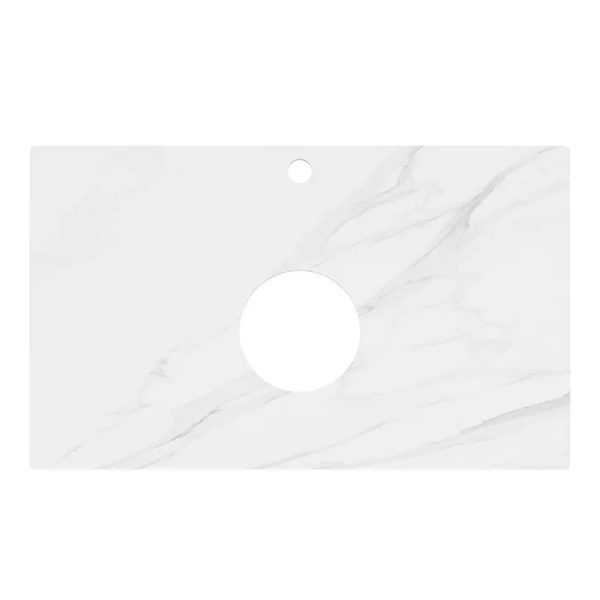 Столешница для накладных раковин Kerama Marazzi Plaza Classic 80 см Монте Тиберио натуральный PL1.SG507100R\80 (детальная фотография)