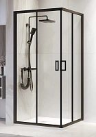 Душевой уголок RGW Passage PA-39B 80х80 см профиль черный