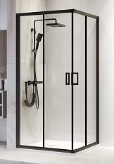 Душевой уголок RGW Passage PA-39B 80х80 см профиль черный