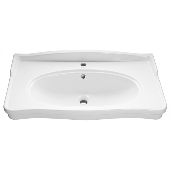 Раковина мебельная ASB-Woodline Модерн 85 см белая 23419 (детальная фотография), по запросу